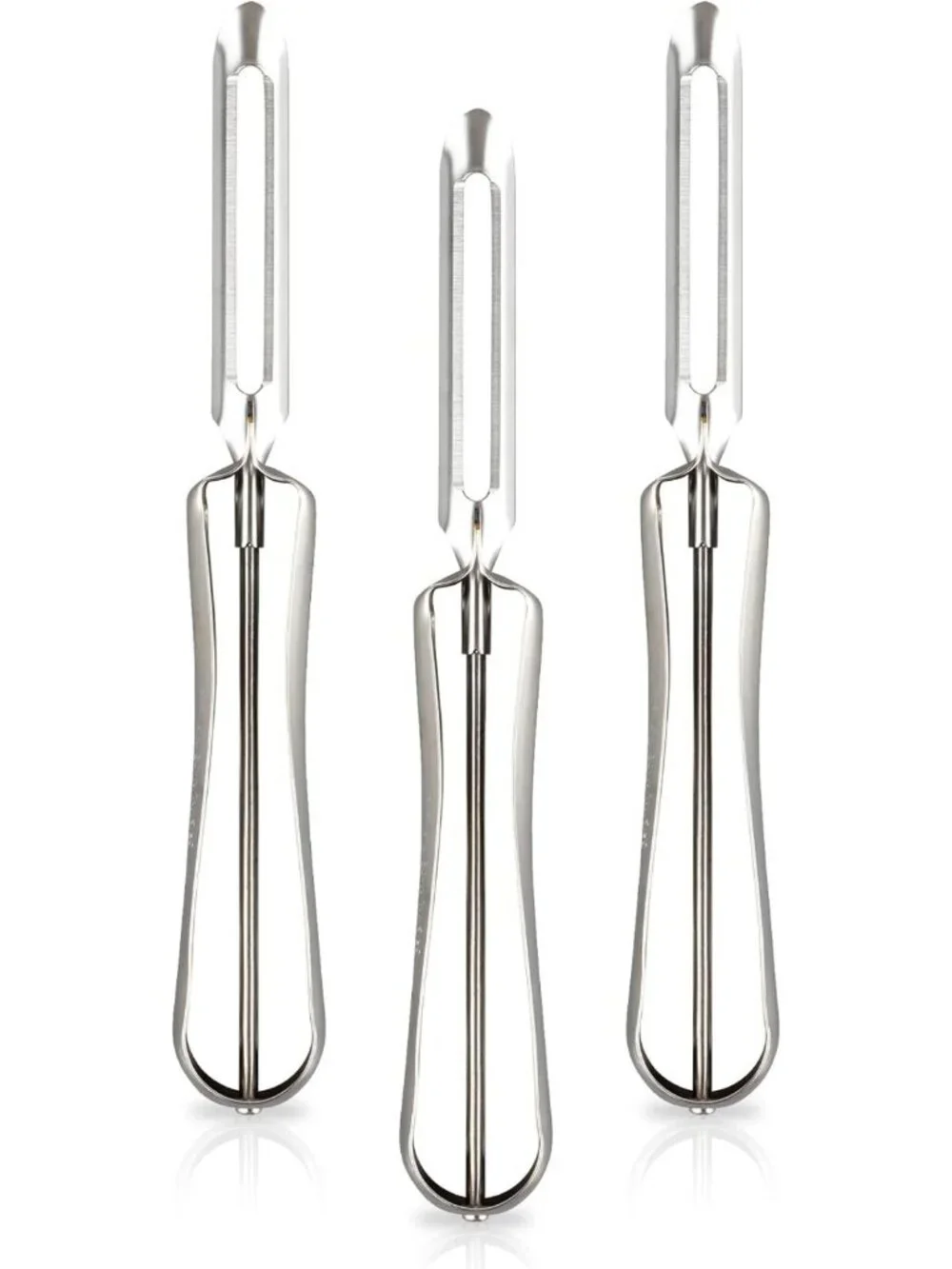 3-Pack Original Jonas Vegetable Peeler Set - Essential Kitchen Tool for Easy